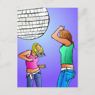 Disco Divas Briefkaart