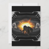 disco DJ-toetsenbord zwart, Deejay Kaart (Voorkant)