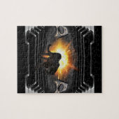 disco DJ-toetsenbord zwart, Deejay Legpuzzel (Horizontaal)