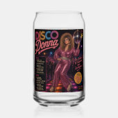 Disco Donna & Disco Dazzler Blikvorm Glas (Voorkant)