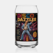 Disco Donna & Disco Dazzler Blikvorm Glas (Achterkant)
