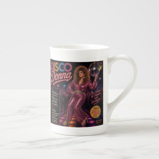 Disco Donna & Disco Dazzler Porselein Kop (Rechts)