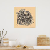 Disco Drink - Poster (Keuken)