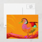 Disco Duck Briefkaart (Voorkant / Achterkant)