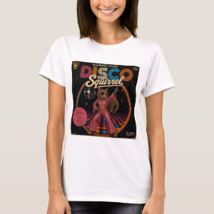Disco Eekhoorn Koningin T-shirt