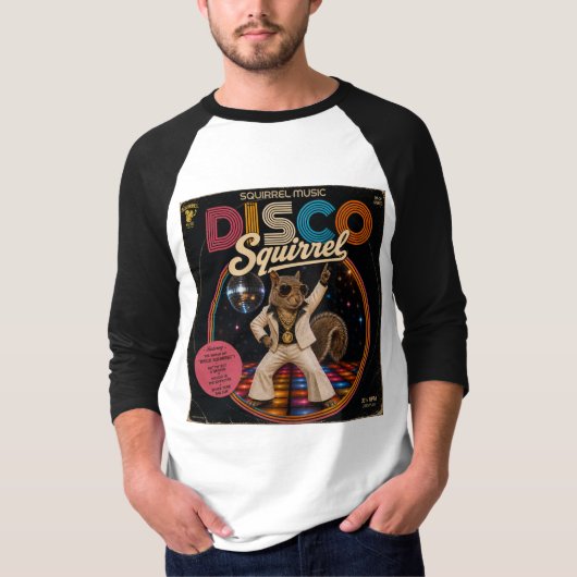 Disco Eekhoorn T-shirt (Voorkant)