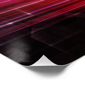 Disco Electronic Music Techno Party Background Art Poster (Hoek)