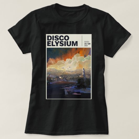 Disco Elysium Essential T Shirt (Design voorkant)