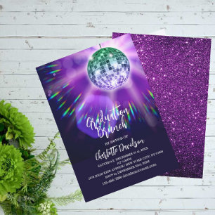 Disco Feest Afstudeer Brunch Kaart