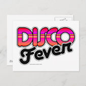 Disco Fever Briefkaart (Voorkant / Achterkant)