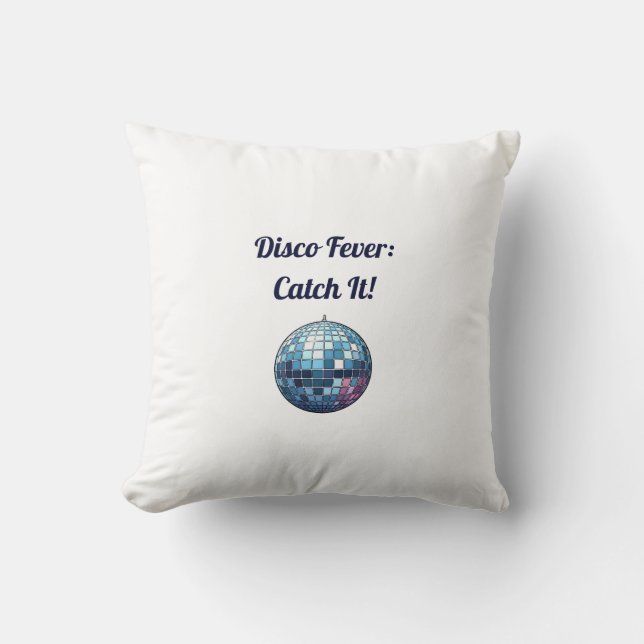 Disco Fever Catch It! Disco Ball with Reflective B Kussen (Voorkant)