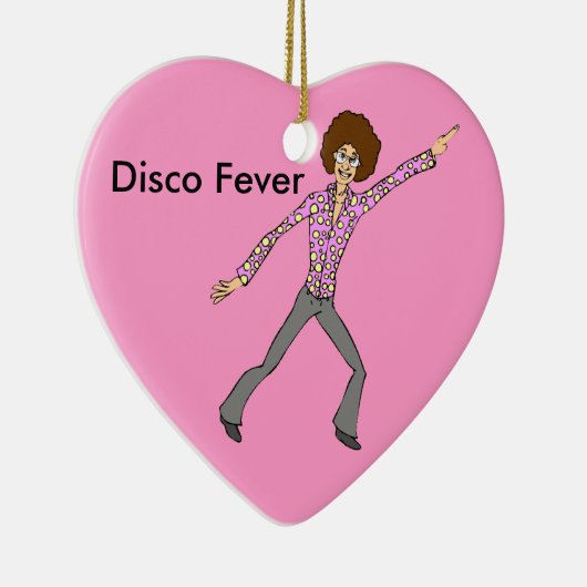 Disco Fever Herstel de herinneringen Keramisch Ornament (Rechts)