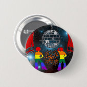 Disco Fever Ronde Button 5,7 Cm (Voorkant /achterkant)