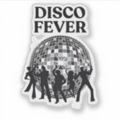 Disco Fever Sticker (Voorkant)