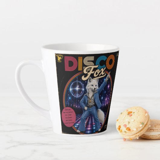 Disco Fox Duo Latte Mok (In situ)