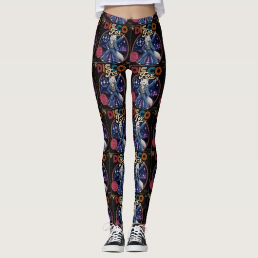 Disco Fox Leggings (Voorkant)