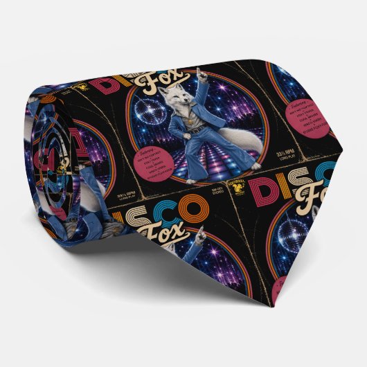 Disco Fox Stropdas (Opgerold)