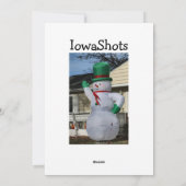 Disco Frosty Feestdagenkaart (Achterkant)