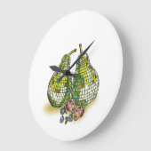 Disco fruit wandklok (Hoek)