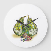 Disco fruit wandklok (Voorkant)