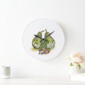 Disco fruit wandklok (Huis)