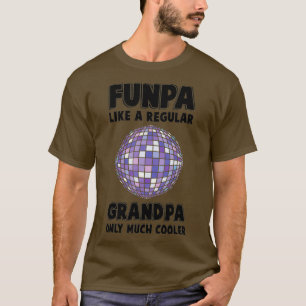 Disco funpa als een gewone granpa maar veel t-shirt