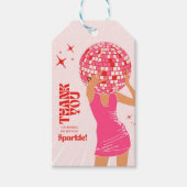 Disco Girl Cadeaulabel (Voorkant)