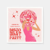 Disco Girl Servet (Voorkant)