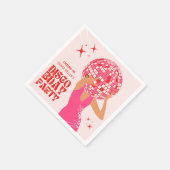 Disco Girl Servet (Hoek)