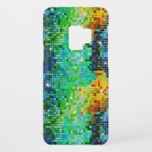 Disco Glitter Geometric Pattern Case-Mate Samsung Galaxy S9 Hoesje