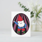 Disco Gnome Night Fever Briefkaart (Staand voorkant)