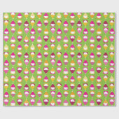 Disco-gnoom-inpakpapier Cadeaupapier (Vlak)