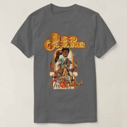 Disco Godfather T-shirt (Design voorkant)