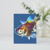 Disco Goldfish Briefkaart (Staand voorkant)