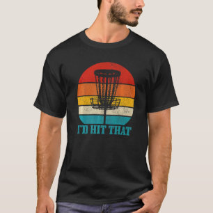 Disco Golf, ik zou die  schijf Golfing Frisb huren T-shirt