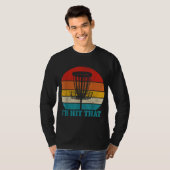 Disco Golf zou ik die grappige diskgolfing ophang T-shirt (Voorkant volledig)