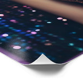 Disco Gothic Meisje Perfect Poster (Hoek)