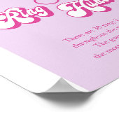 Disco Groove Ring Hunt Vrijgezellenfeest spel Poster (Hoek)