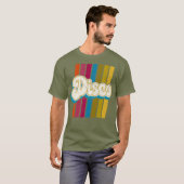 Disco Groovy  70's T-shirt (Voorkant volledig)