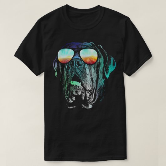 Disco Groovy Cane Corso  Dog Gift  T-shirt (Design voorkant)