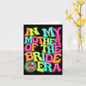 Disco Groovy in mijn moeder van de bruid tijdperk Kaart (Gele Bloem)