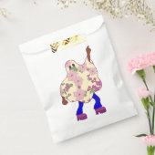 Disco Halloween Afrikaanse Bloemen Spook Bedankzakje (Gezegeld)