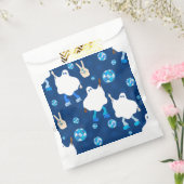 Disco Halloween Afrikaanse spook blauw Bedankzakje (Gezegeld)