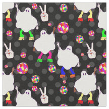 Disco Halloween Afrikaanse spook zwart