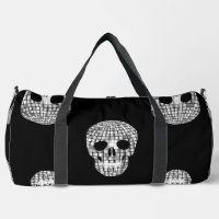 Disco Halloween Spiegel Ball Skull