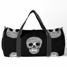 Disco Halloween Spiegel Ball Skull
