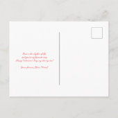 Disco Heart Valentijnsdag Kaart (Achterkant)