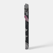 Disco Hearts Phone Case – Chic Glam Style iPhone Hoesje (Linkerkant)