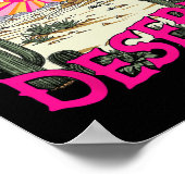 Disco in het woestijnteam Bride Scottsdale Bachelo Poster (Hoek)