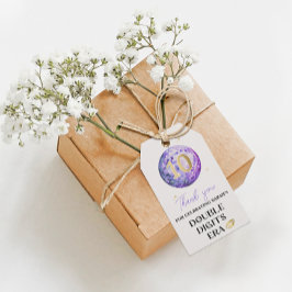 Disco in mijn dubbele cijfers tijdperk verjaardags cadeaulabel